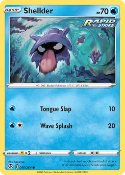 Shellder #50, Standard