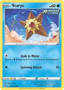 Staryu #52, Reverse Foil