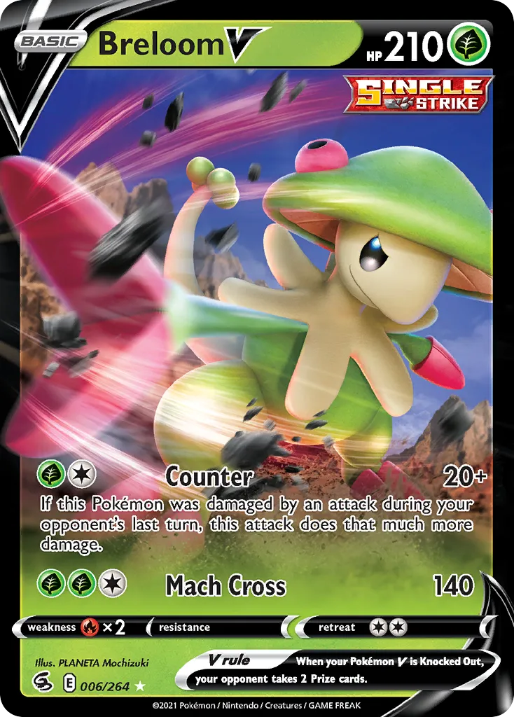 Breloom V #6, Fusion Strike