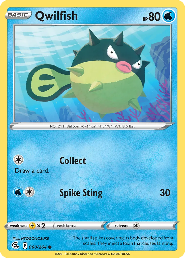 Qwilfish #60, Fusion Strike