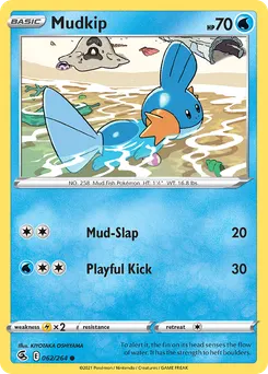 Mudkip #62, Reverse Foil