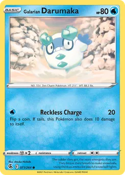 Galarian Darumaka #71, Standard