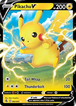 Pikachu V #86, Standard