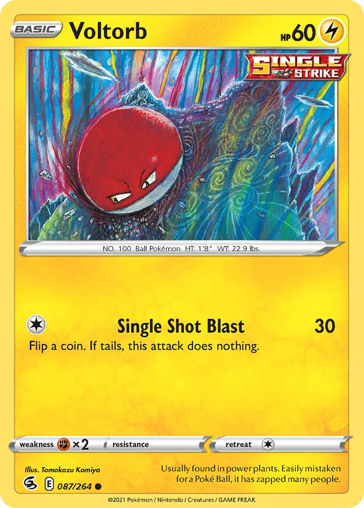 Voltorb #87, Fusion Strike