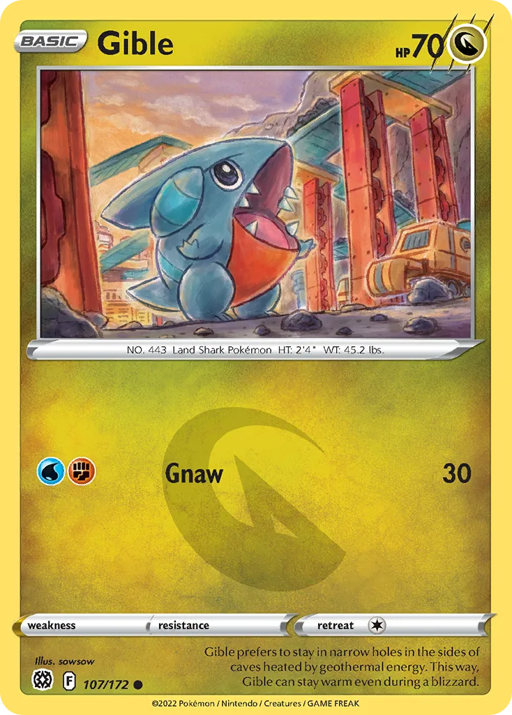 Gible #107, Brilliant Stars