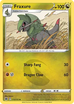 Fraxure #111, Reverse Foil