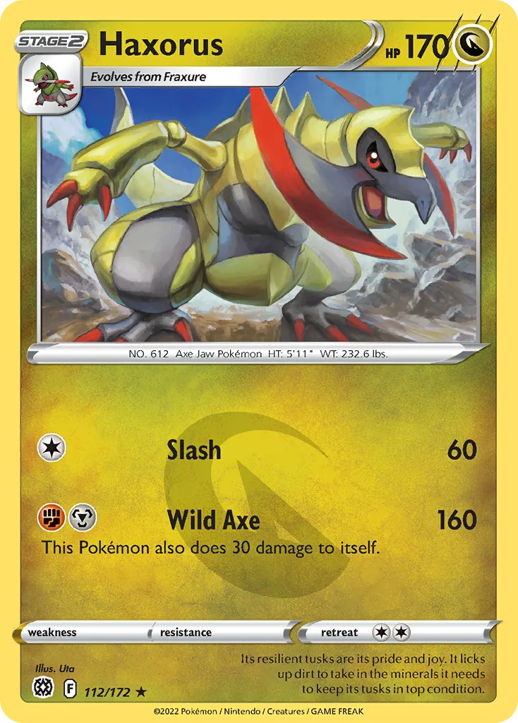 Haxorus #112, Brilliant Stars