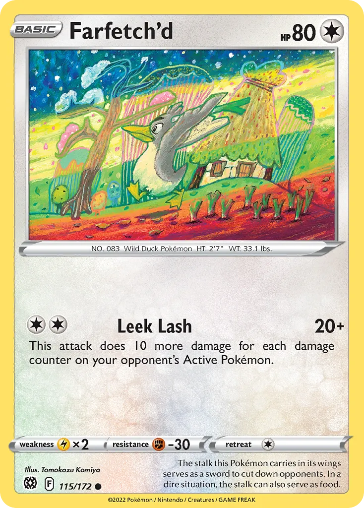 Farfetch'd #115, Brilliant Stars