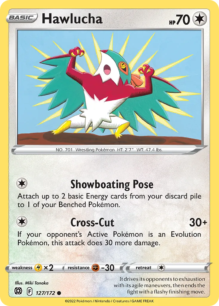 Hawlucha #127, Brilliant Stars