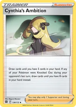 Cynthia's Ambition #138, Reverse Foil