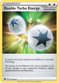 Double Turbo Energy #151, Reverse Foil