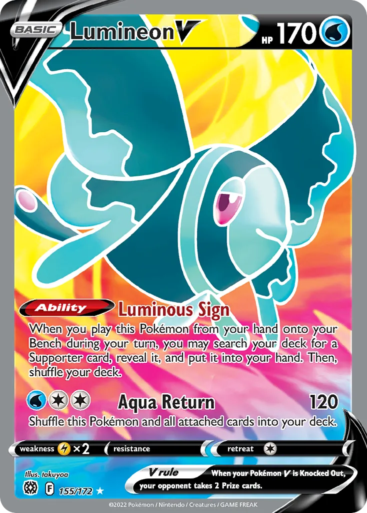 Lumineon V #155, Brilliant Stars