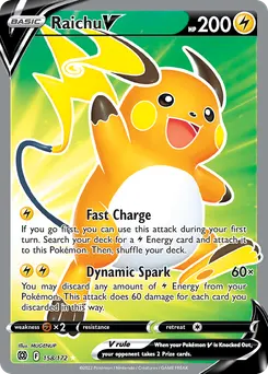 Raichu V #158, Standard