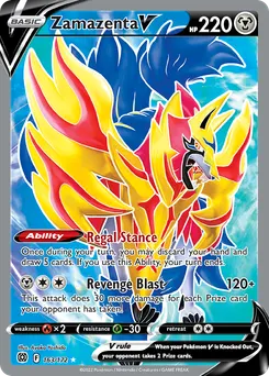 Zamazenta V #163, Inverted Back