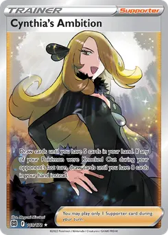 Cynthia's Ambition #169, Standard