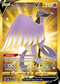 Galarian Articuno V #181, Secret