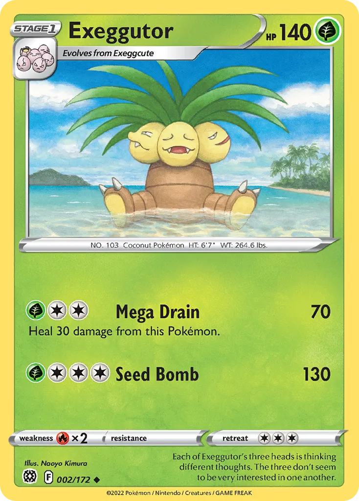 Exeggutor #2, Brilliant Stars