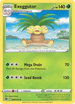Exeggutor #2, Reverse Foil