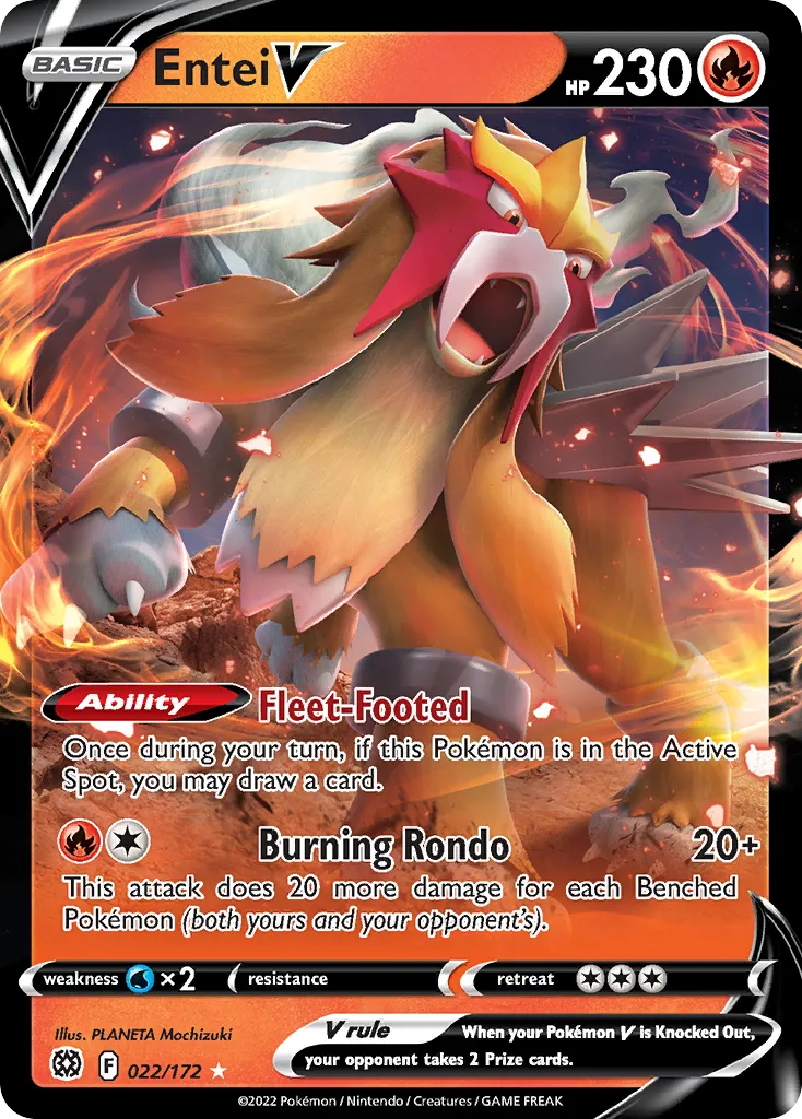 Entei V #22, Brilliant Stars