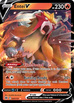 Entei V #22, Standard