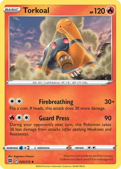 Torkoal #23, Reverse Foil