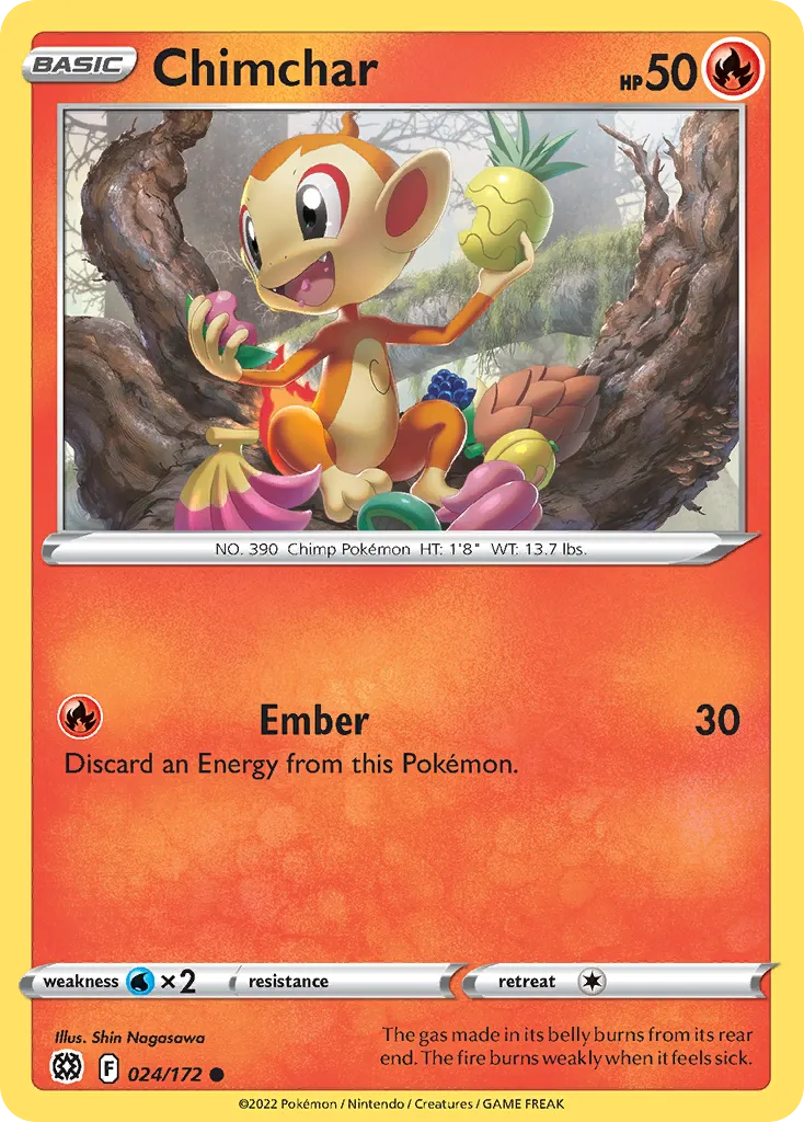 Chimchar #24, Brilliant Stars
