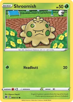 Shroomish #3, Reverse Foil