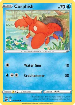 Corphish #32, Reverse Foil