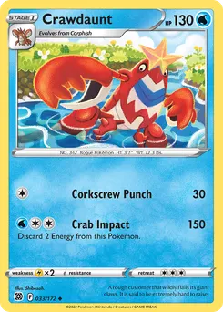 Crawdaunt #33, Reverse Foil