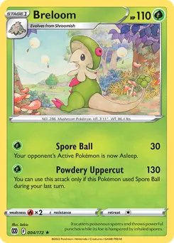 Breloom #4, Reverse Foil