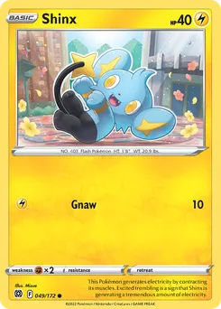 Shinx #49, Reverse Foil