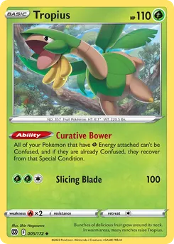 Tropius #5, Reverse Foil