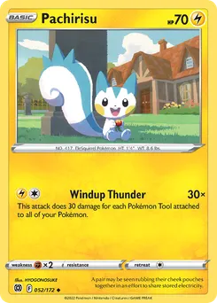 Pachirisu #52, Reverse Foil
