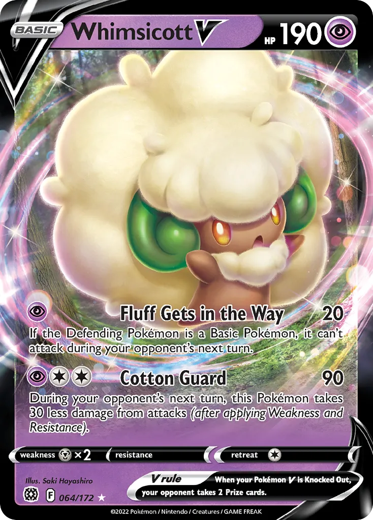 Whimsicott V #64, Brilliant Stars
