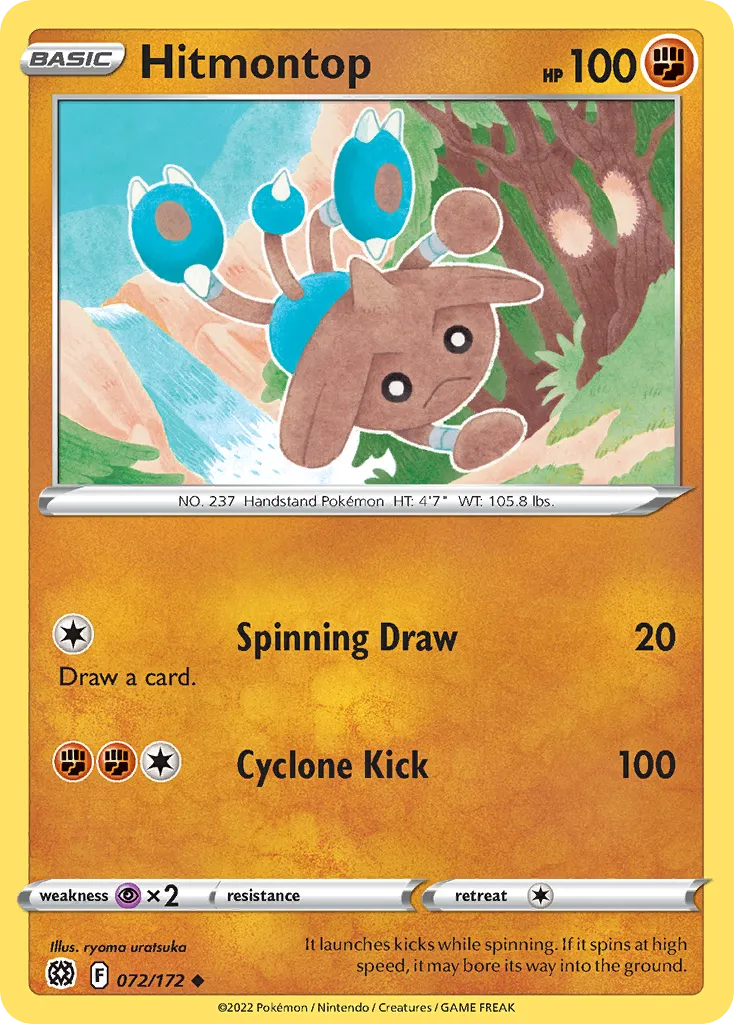 Hitmontop #72, Brilliant Stars