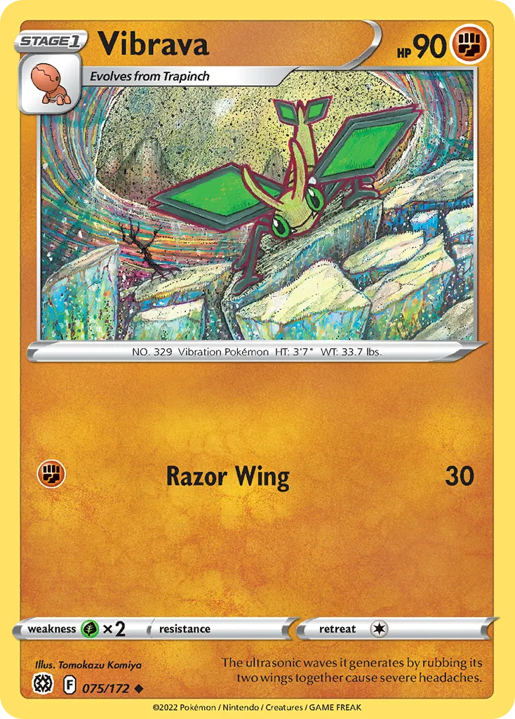 Vibrava #75, Brilliant Stars Reverse Foil