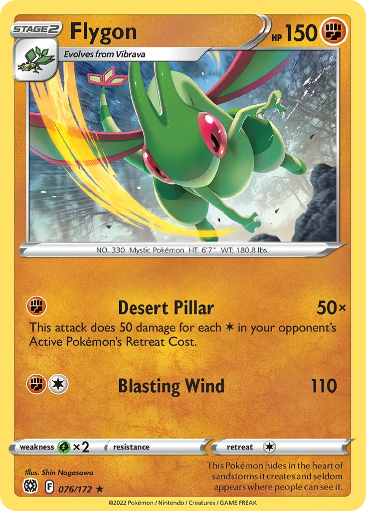 Flygon #76, Brilliant Stars