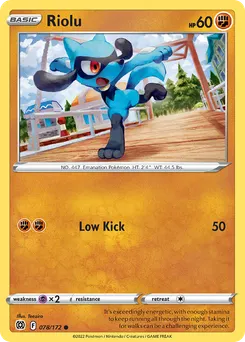 Riolu #78, Reverse Foil