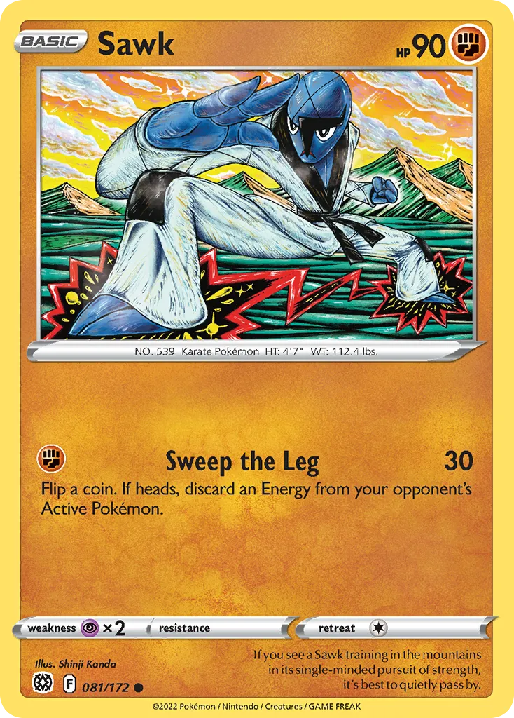 Sawk #81, Brilliant Stars Reverse Foil