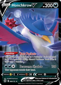 Honchkrow V #88, Standard