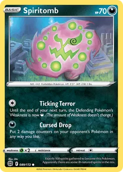 Spiritomb #89, Reverse Foil