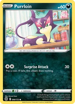 Purrloin #90, Reverse Foil