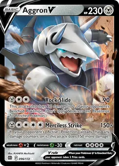Aggron V #96, Standard