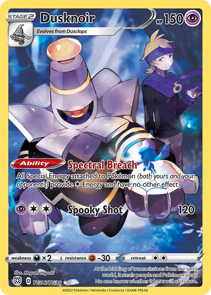 Dusknoir #TG06, Brilliant Stars Trainer Gallery