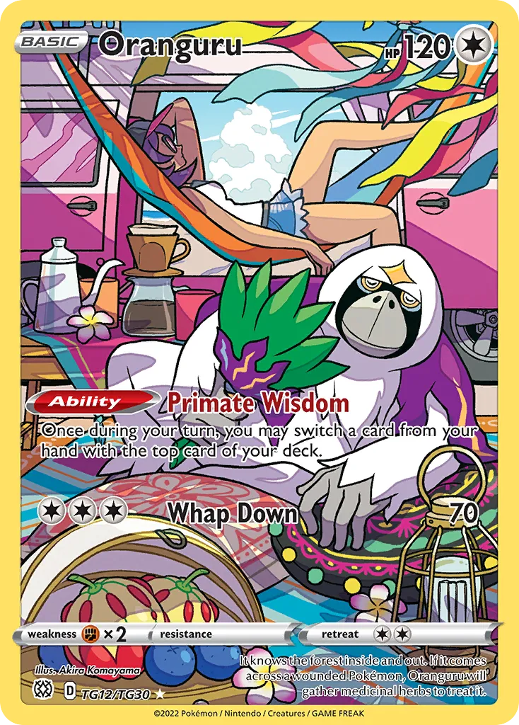 Oranguru #TG12, Brilliant Stars Trainer Gallery