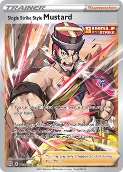 Single Strike Style Mustard #TG28, Standard