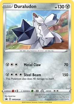 Duraludon #SWSH028, Gamestop Exclusive