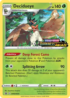 Decidueye #SWSH035, Prerelease