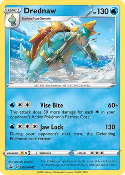 Drednaw #SWSH047, Champion's Path Special Pin Collection