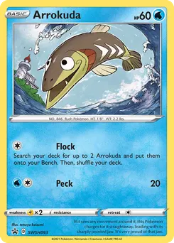 Arrokuda #SWSH093, Battle Styles Single Pack Blister